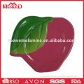 Decorative melamine bargain price plastic dry fruit serving plate